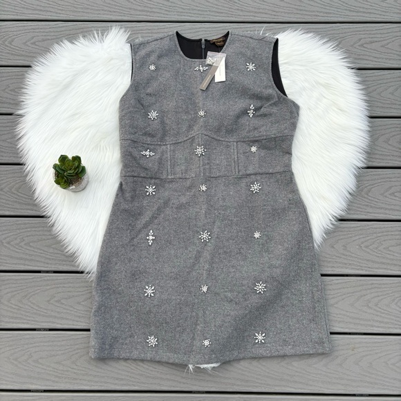 Anthropologie Crystal Mini Shift Dress - Picture 3 of 7